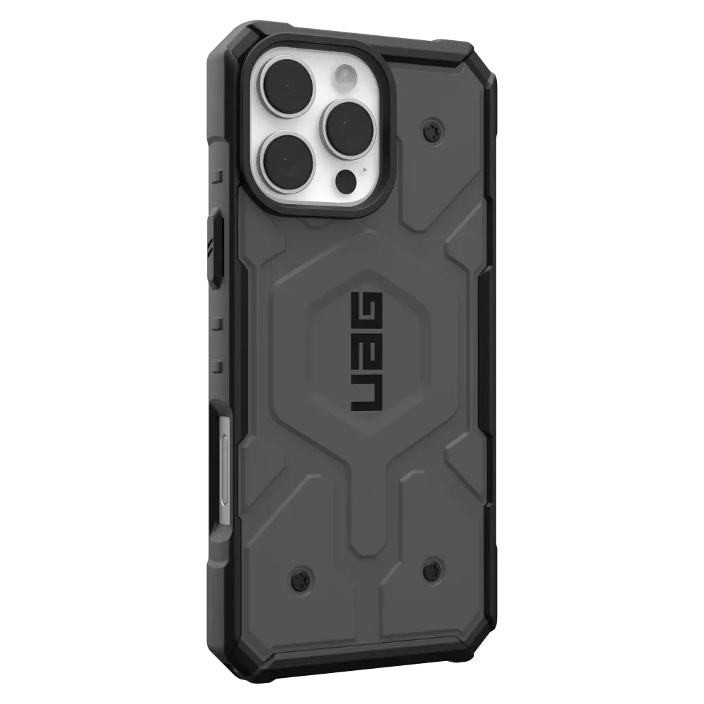 UAG Pathfinder MagSafe Case for iPhone 16 Pro Max - Silver