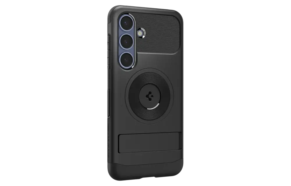 Spigen Slim Armor Kickstand MagSafe Case for Samsung Galaxy S25 - Black