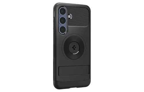 Spigen Slim Armor Kickstand MagSafe Case for Samsung Galaxy S25 - Black