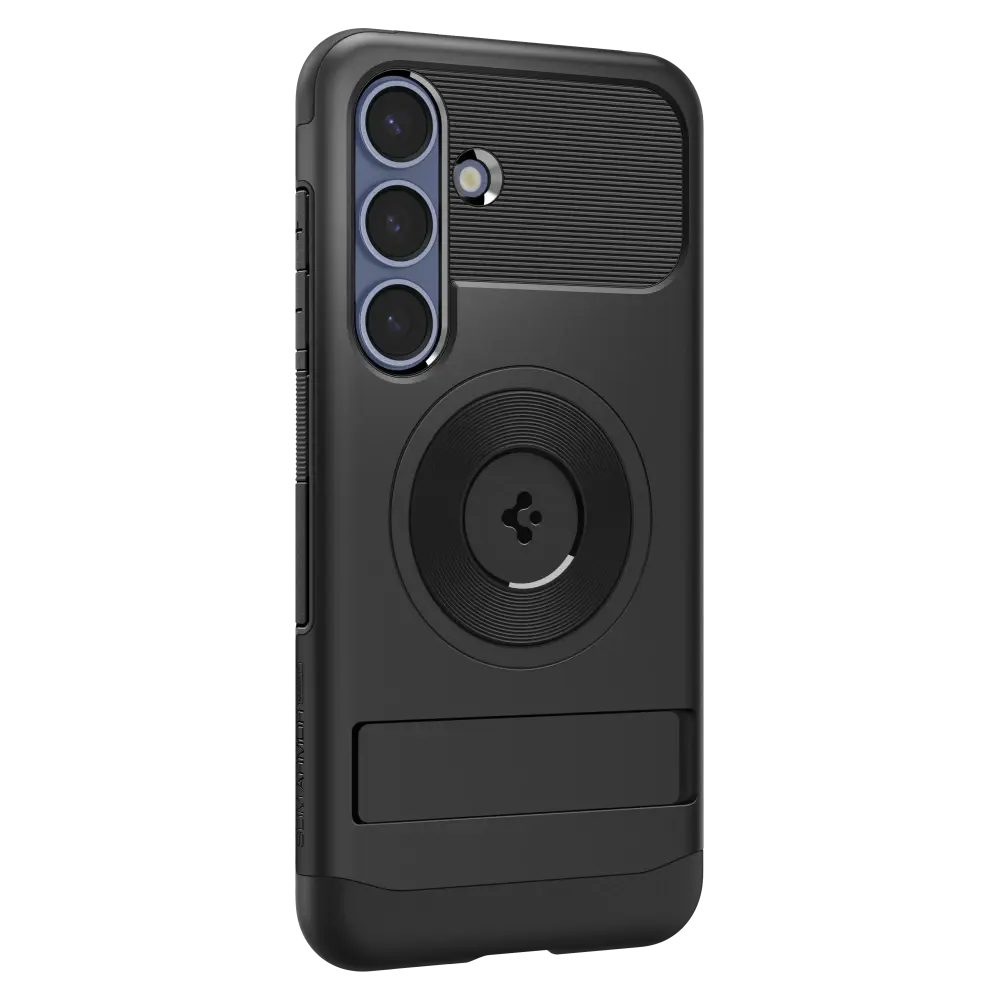 Spigen Slim Armor Kickstand MagSafe Case for Samsung Galaxy S25 - Black