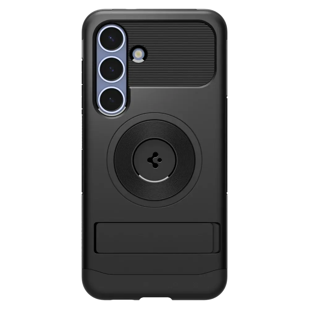 Spigen Slim Armor Kickstand MagSafe Case for Samsung Galaxy S25 - Black
