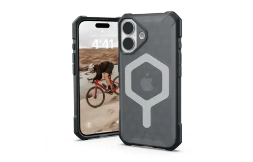 UAG Essential Armor MagSafe Case for iPhone 16 - Ash