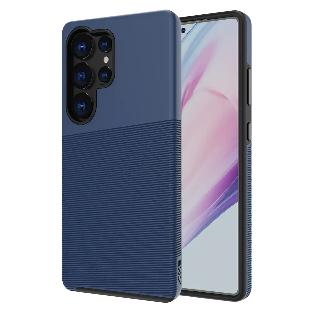 Axessorize ProTech Plus Case + ArmorGlass Screen Protector for Samsung Galaxy S25 Ultra - Astral Blue