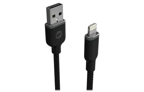 Mophie Charge Stream USB to Apple Lightning Cable 3ft/1m - Black