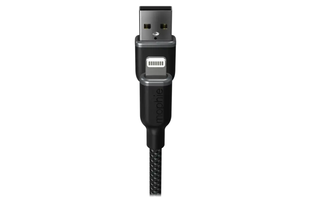 Mophie Charge Stream USB to Apple Lightning Cable 3ft/1m - Black