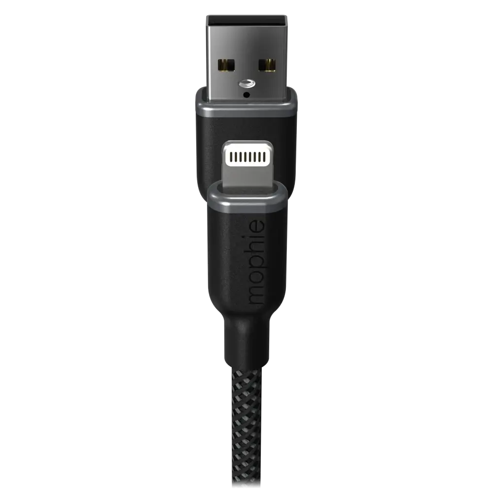 Mophie Charge Stream USB to Apple Lightning Cable 3ft/1m - Black