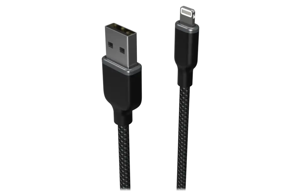 Mophie Charge Stream USB to Apple Lightning Cable 6ft/2m - Black