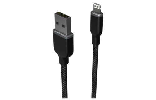 Mophie Charge Stream USB to Apple Lightning Cable 6ft/2m - Black