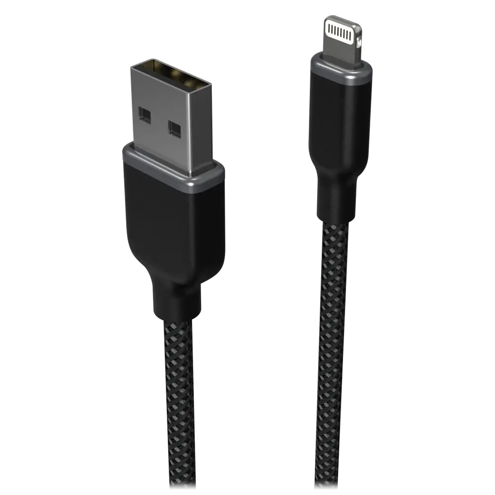 Mophie Charge Stream USB to Apple Lightning Cable 6ft/2m - Black