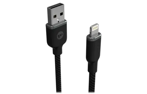 Mophie Charge Stream USB to Apple Lightning Cable 6ft/2m - Black