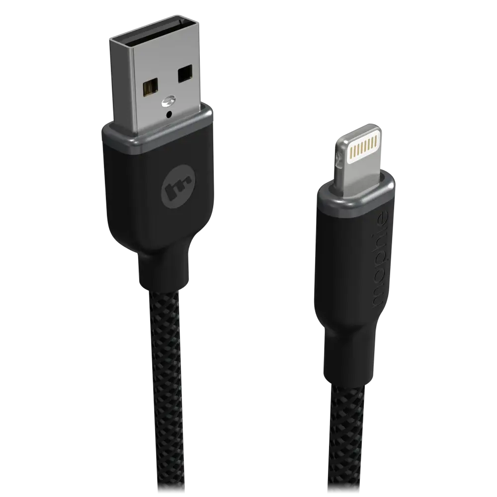 Mophie Charge Stream USB to Apple Lightning Cable 6ft/2m - Black