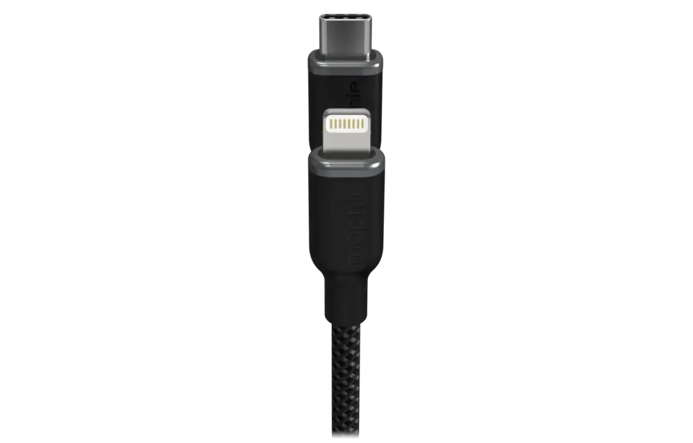 Mophie Charge Stream USB-C to Apple Lightning Cable 6ft/2M - Black