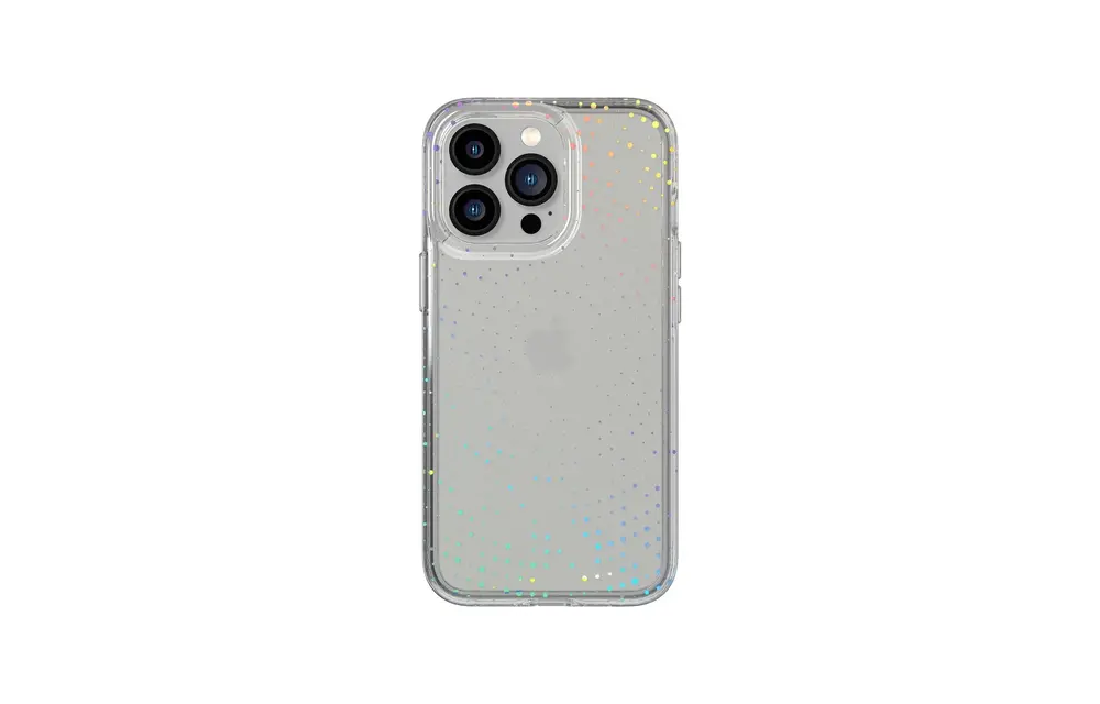 Tech21 Evo Sparkle Case fro Phone 13 Pro - Iridescent