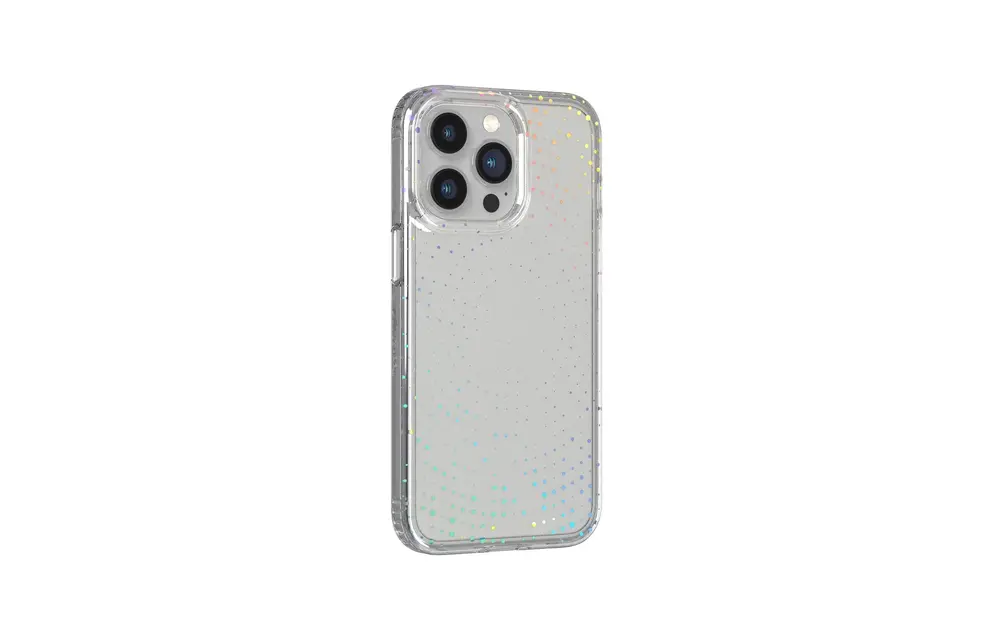 Tech21 Evo Sparkle Case fro Phone 13 Pro - Iridescent