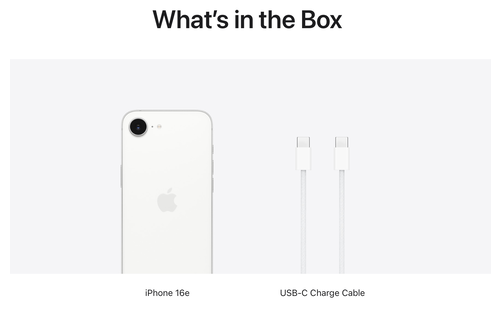 Apple iPhone 16e 128GB - Black