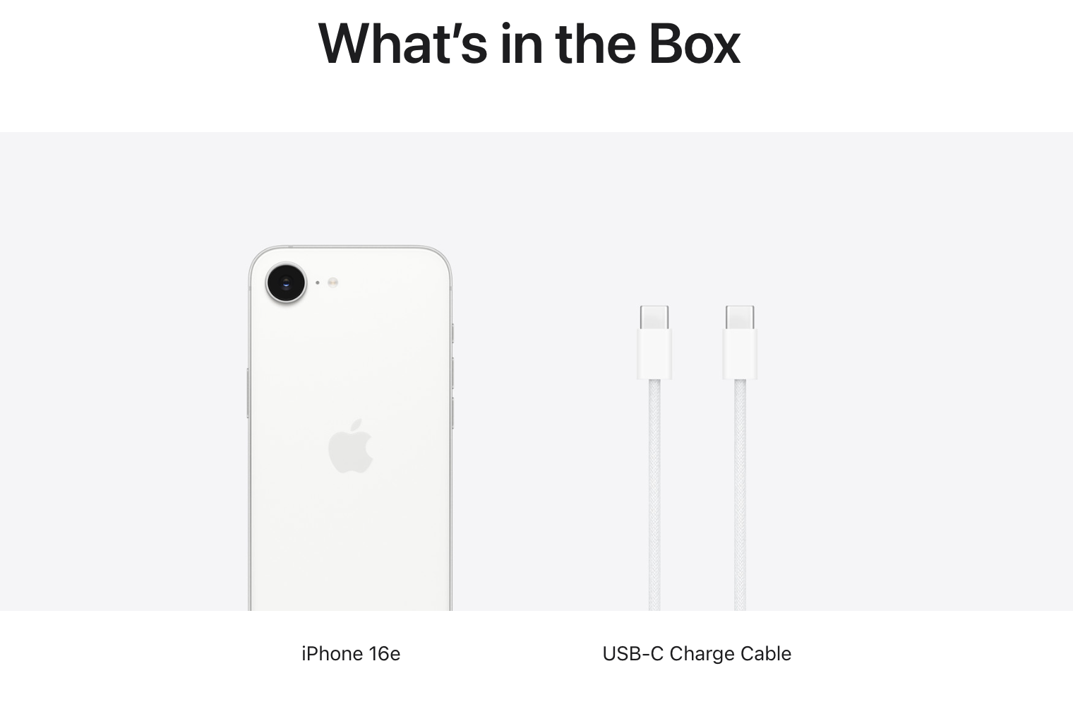 Apple iPhone 16e 128GB - Black