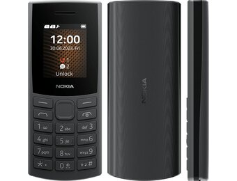 Nokia 105 4G Phone without Camera Charcoal