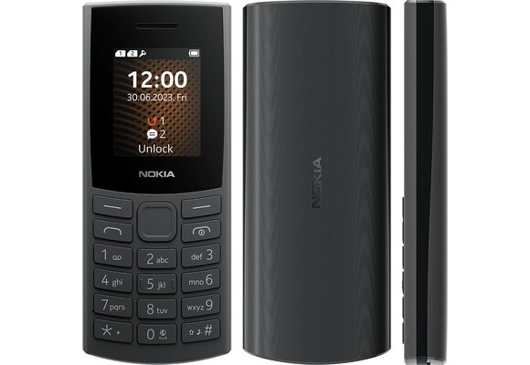 Nokia 105 4G Phone without Camera Charcoal