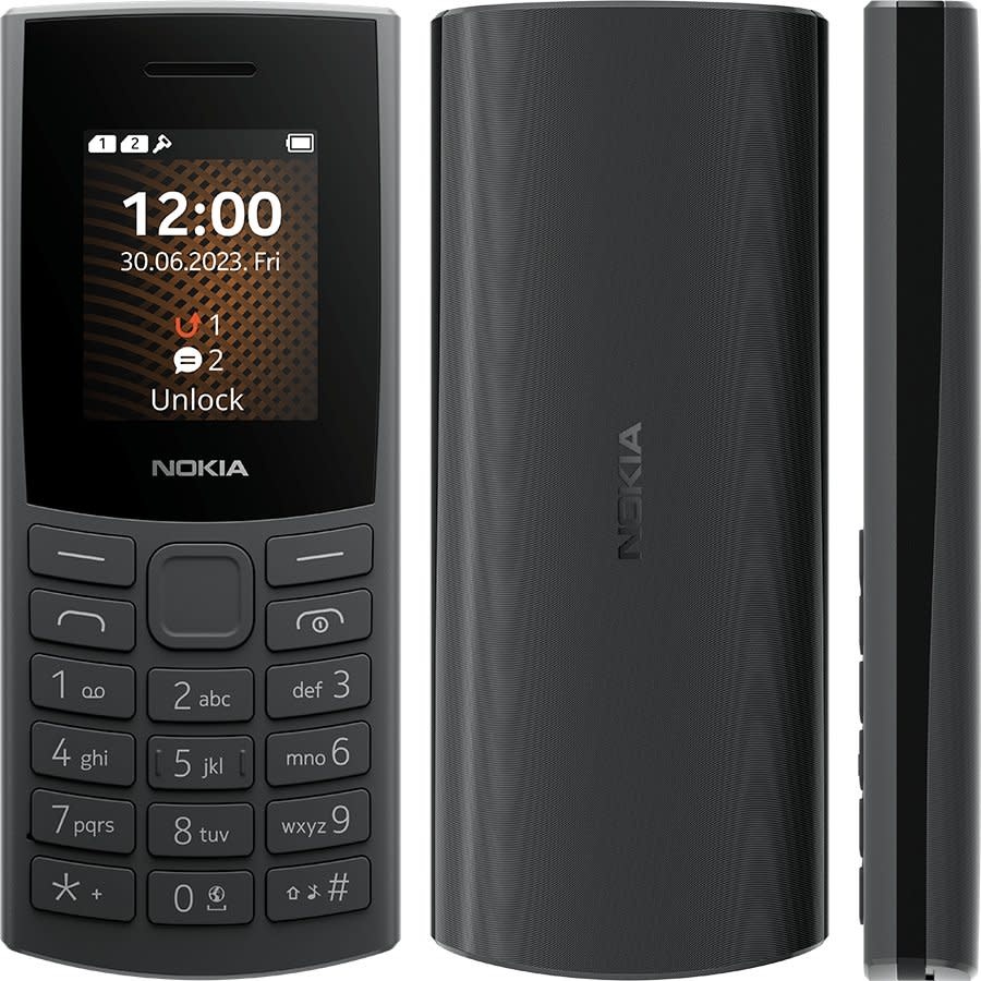 Nokia 105 4G Phone without Camera Charcoal