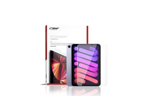 Zeelot Solidsleek Pure Glass Screen Protector for iPad Mini 8.3" 6th/7th Generation - Clear