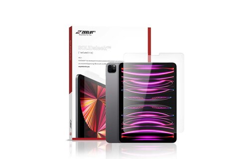 Zeelot Solidsleek Pure Glass HD Clear Screen Protector for iPad Pro 12.9" (2018-2022) - Clear