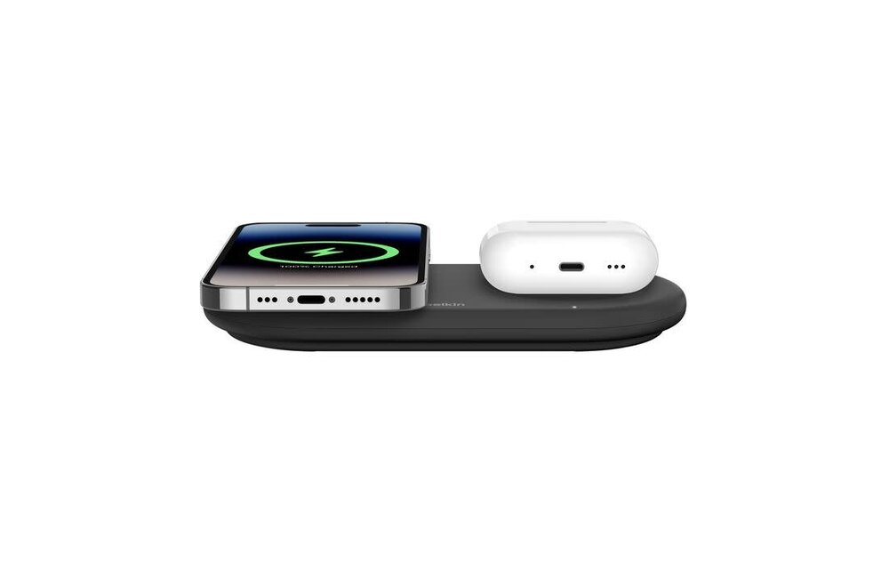 Belkin BoostCharge Pro 2-in-1 Magnetic Charging pad - Black