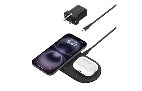 Belkin BoostCharge Pro 2-in-1 Magnetic Charging pad - Black