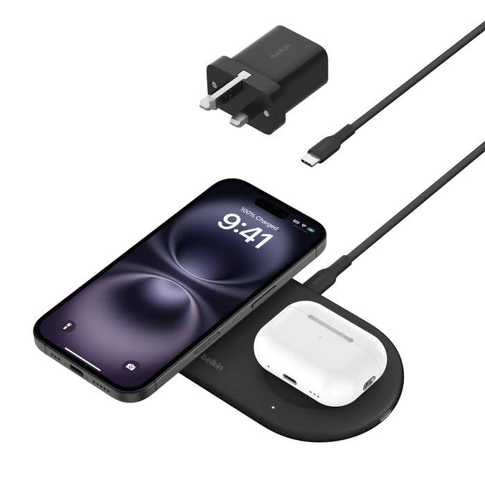Belkin BoostCharge Pro 2-in-1 Magnetic Charging pad - Black