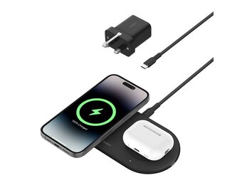 Belkin BoostCharge Pro 2-in-1 Magnetic Charging pad - Black