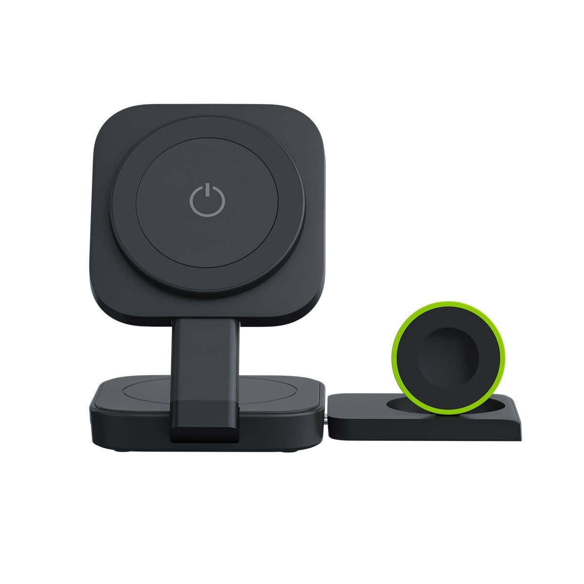 Goui Bend 3 in 1 Foldable MagSafe Wireless Charger - Black