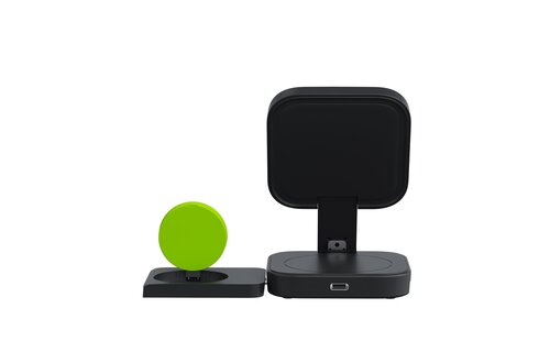 Goui Bend 3 in 1 Foldable MagSafe Wireless Charger - Black