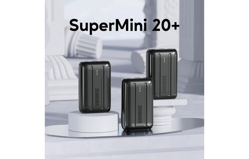 Zendure SuperMini 20+ PD Power Bank 20,000mAh - Black
