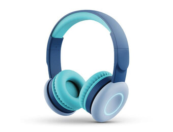 Maestro  Macaron Kids Foldable Wireless Headphone - Blue