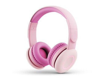 Maestro Macaron Kids Foldable Wireless Headphone - Pink