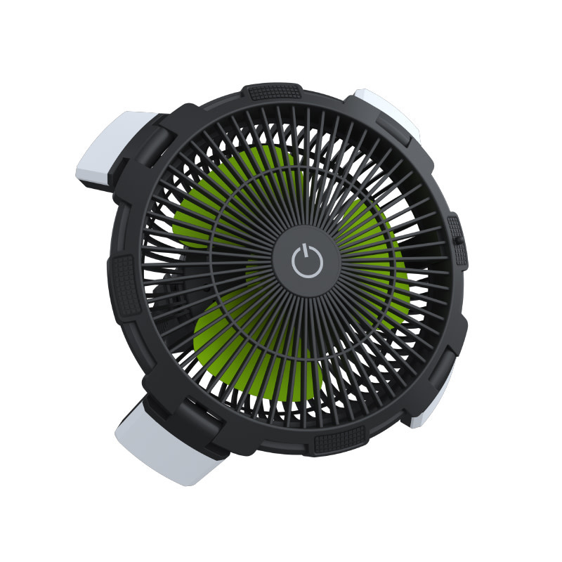 Goui Flow Multifunctional Fan with Light Power Bank 8'000mAh - Black