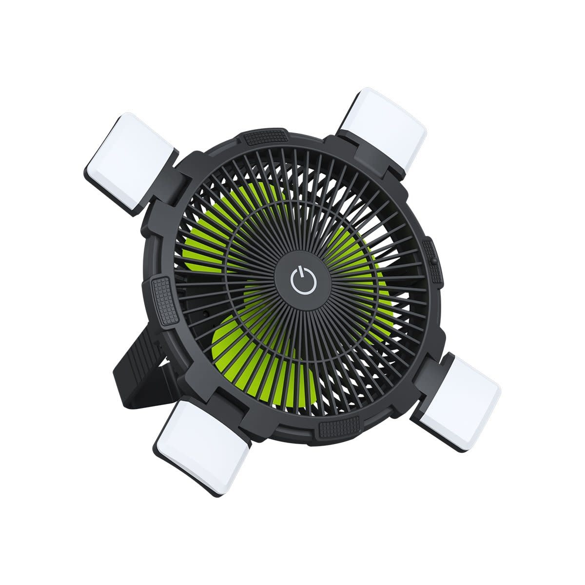 Goui Flow Multifunctional Fan with Light Power Bank 8'000mAh - Black