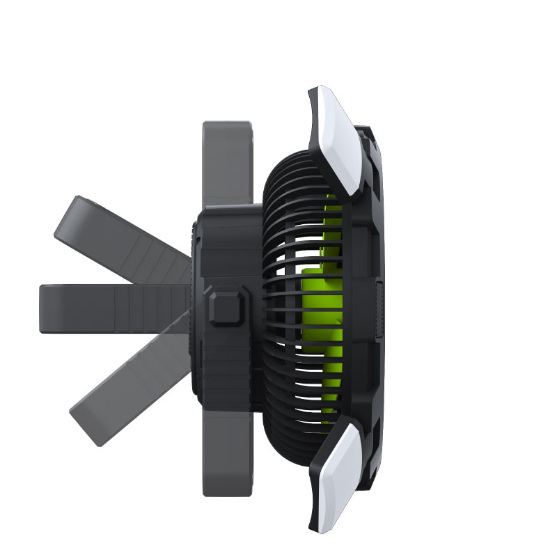 Goui Flow Multifunctional Fan with Light Power Bank 8'000mAh - Black