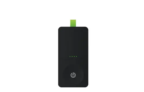 Goui Tac Key Ring iWatch Charger with Power bank 1.2K - Black