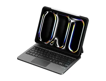 WiWU Magic Keybord Case with Touch Pad for Apple iPad Pro 13" M4 Arabic / English - Black