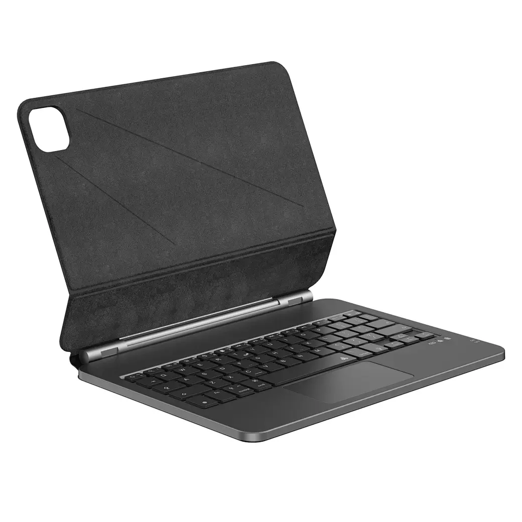 WiWU Magic Keybord Case with Touch Pad for Apple iPad Pro 13" M4 Arabic / English - Black