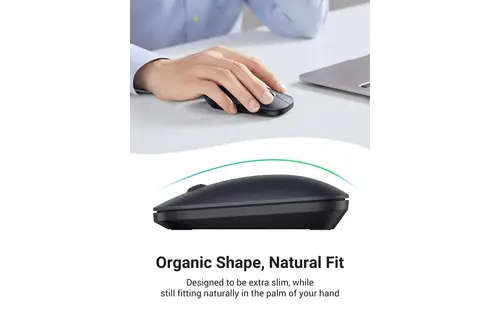 UGREEN Portable Wireless Mouse - Black