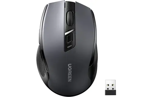 UGREEN Ergonomic Wireless Mouse - Black
