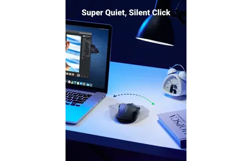 UGREEN Ergonomic Wireless Mouse - Black