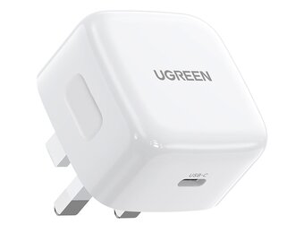 UGREEN USB-C PD Fast Charger 20W - White