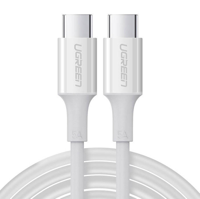 UGREEN USB-C to USB-C PD Fast Charging Cable 100W  2m - White