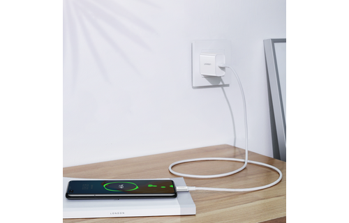 UGREEN USB-C to USB-C PD Fast Charging Cable 100W  2m - White