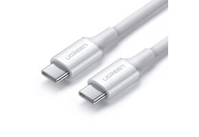 UGREEN USB-C to USB-C PD Fast Charging Cable 100W 1m - White