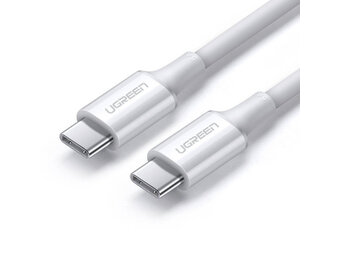 UGREEN USB-C to USB-C PD Fast Charging Cable 100W 1m - White