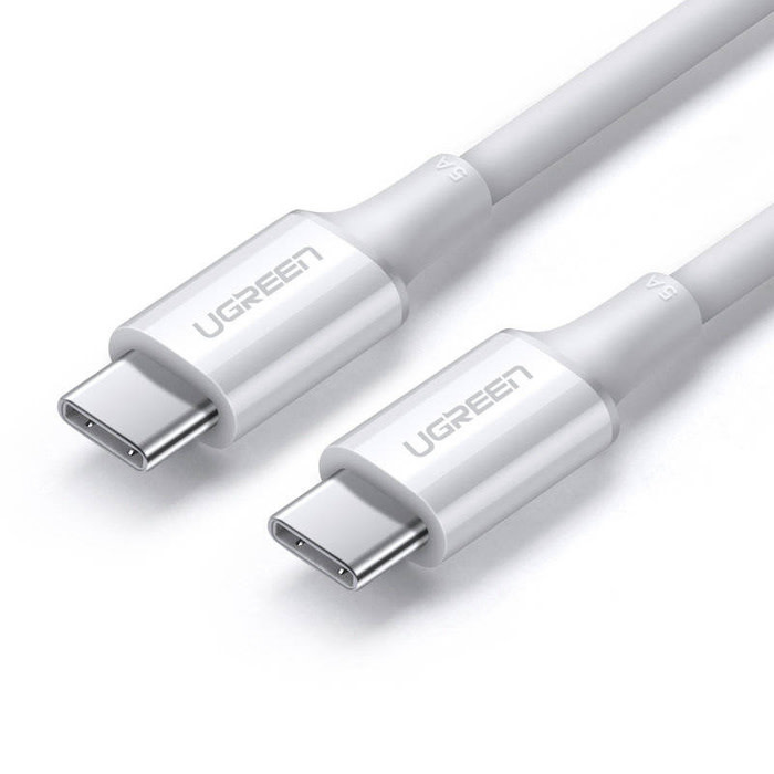 UGREEN USB-C to USB-C PD Fast Charging Cable 100W 1m - White