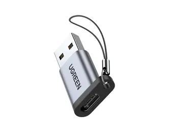UGREEN USB-A to USB-C Adapter - Gray